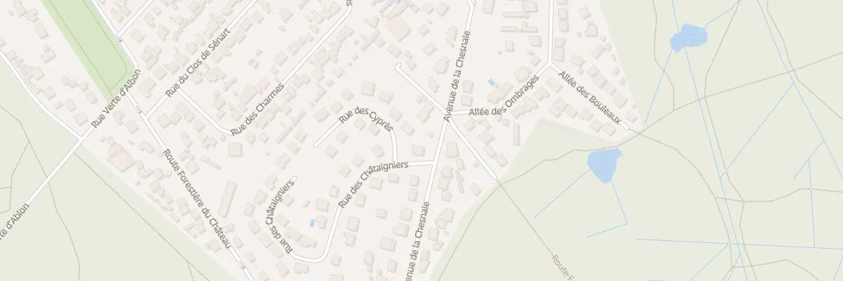 Plan du 2 Rue des Châtaigniers à Montgeron