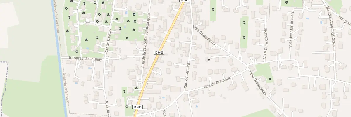 Plan du 22 Rue Lantara à Milly-la-Forêt