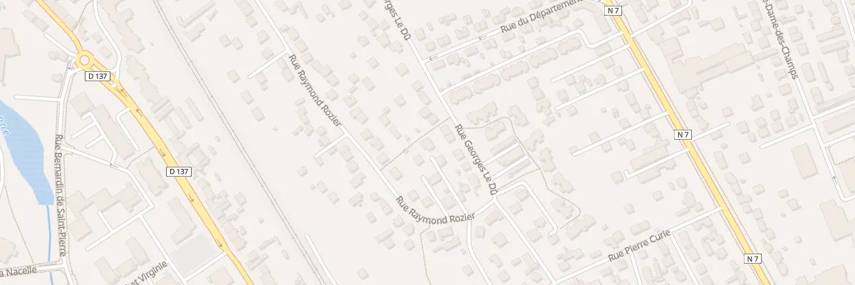 Plan du 55 Rue Raymond Rozier à Corbeil-Essonnes