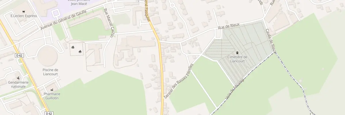 Plan du 159 Rue Rene Pasquier à Liancourt