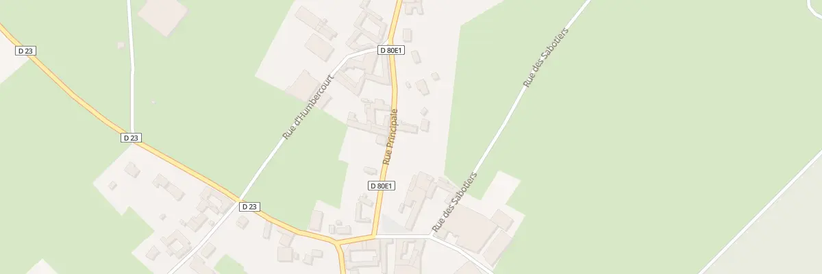 Plan du 8 Rue Principale à Warluzel