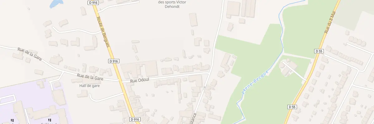 Plan du 11 Rue Odoul à Wormhout