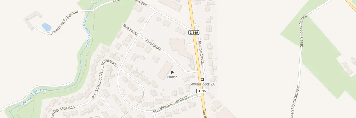 Plan du 866 Rue de Cassel à Wormhout