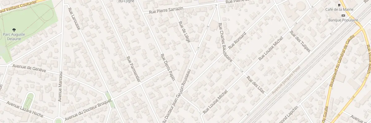 Plan du 35 Rue Jean Gaston Rousseau à Goussainville