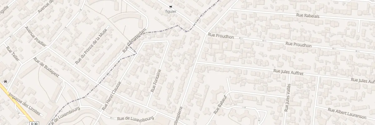 Plan du 73 Rue Robespierre à Bobigny