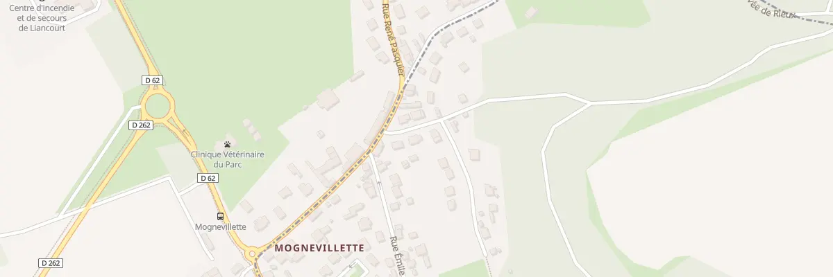 Plan du 4 Rue Pierre et Marie Curie à Mogneville