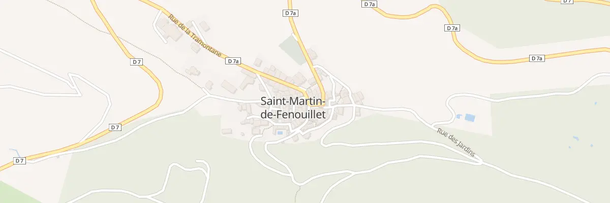 Plan du 32 Le Village à Saint-Martin-de-Fenouillet