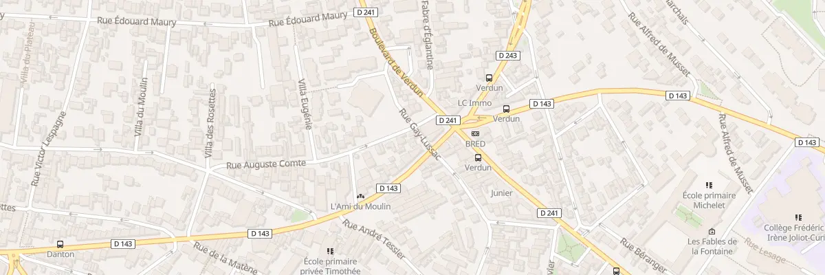 Plan du 45T Rue Gay-Lussac à Fontenay-sous-Bois