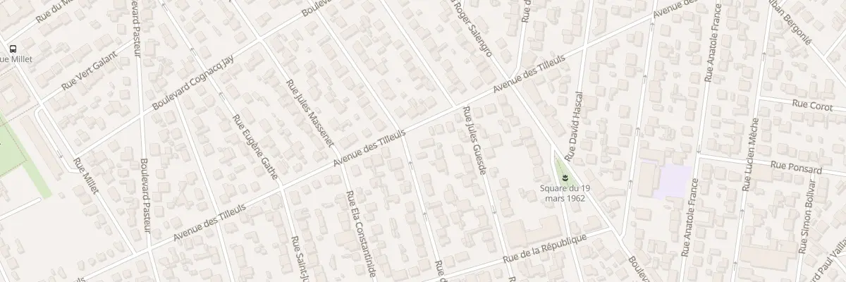 Plan du 44 Rue de la Famille Solomon à Goussainville
