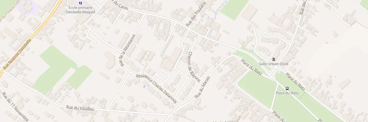 Plan du 64 Rue du Cavin à Burbure