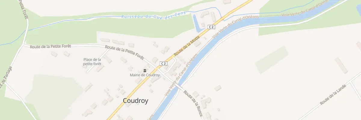 Plan du 5097 Le Bourg à Coudroy