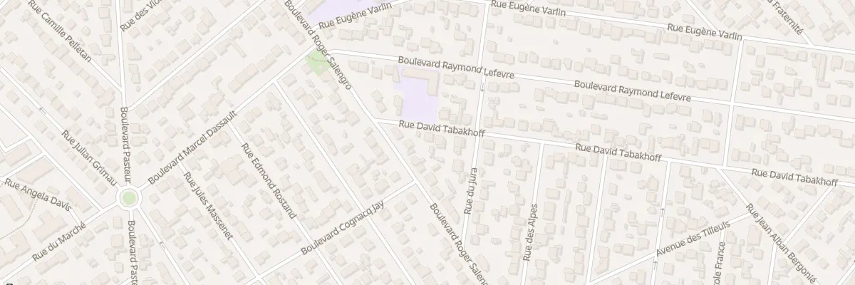 Plan du 6 Rue David Tabakoff à Goussainville