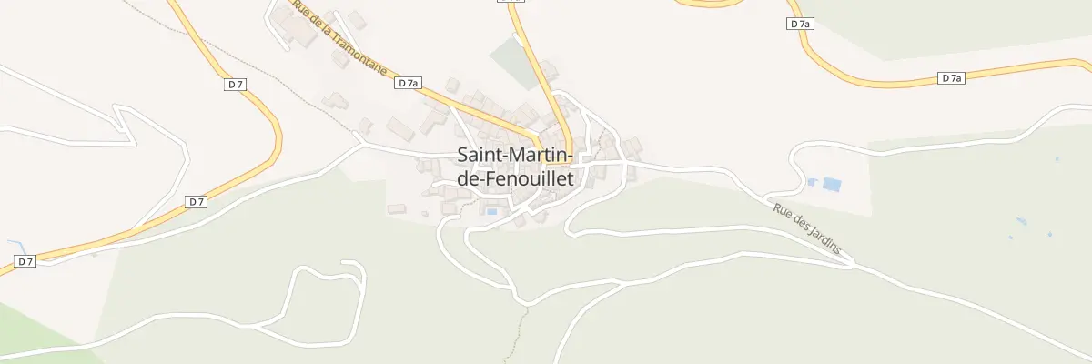 Plan du 12 Le Village à Saint-Martin-de-Fenouillet