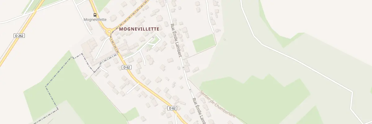 Plan du 19 Rue Emile Lambert à Mogneville