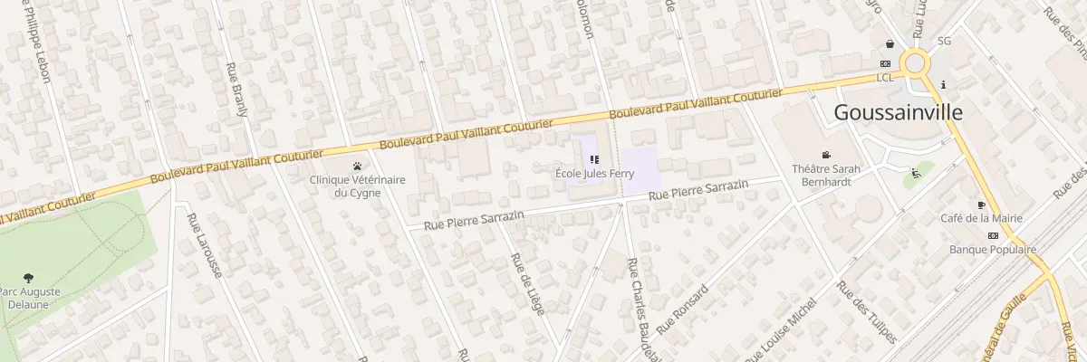 Plan du 19 Rue Pierre Sarrazin à Goussainville
