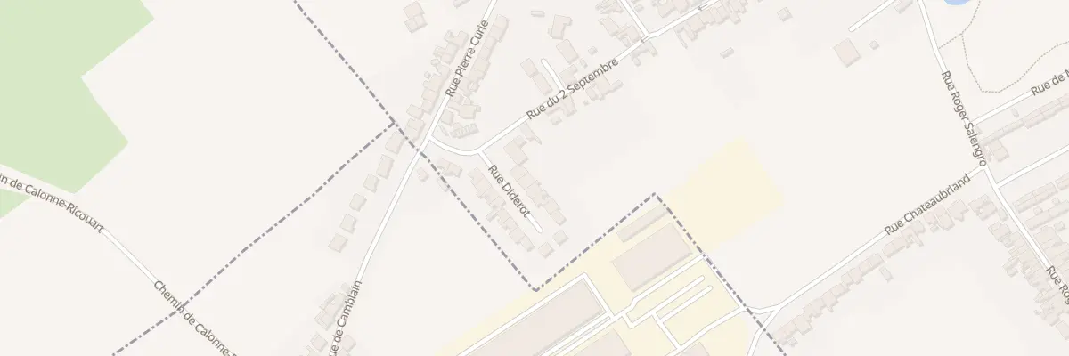 Plan du 7 Rue Diderot à Auchel