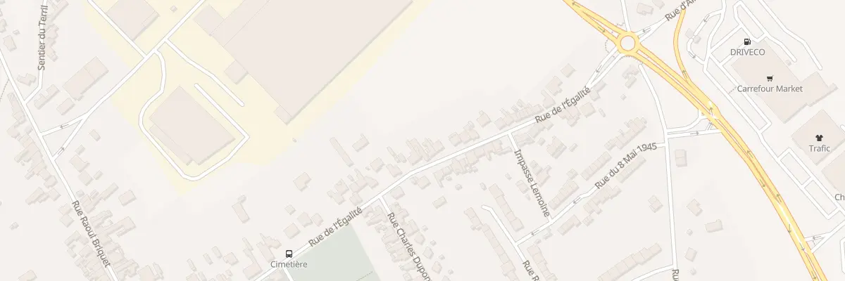 Plan du 69 Rue de l’Egalité à Auchel