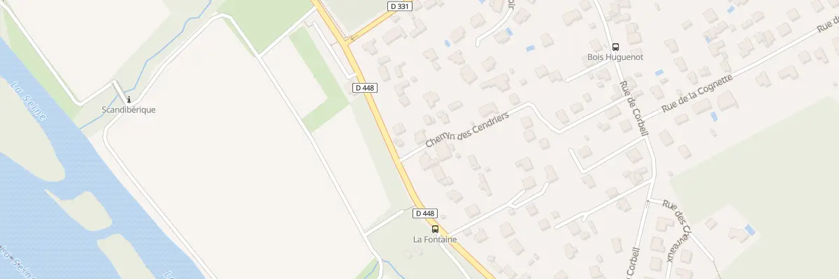 Plan du 40 Av Fontaine au Soulier à Étiolles