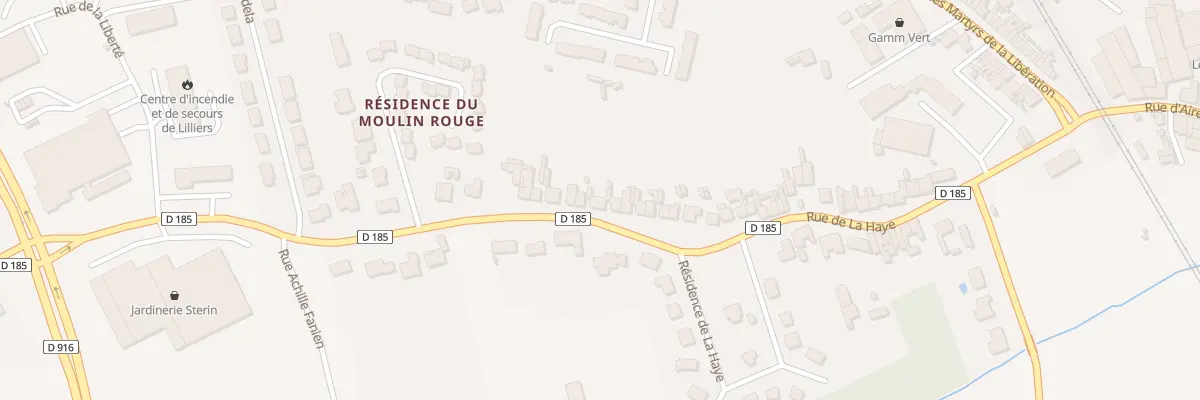 Plan du 65 Rue de la Haye à Lillers