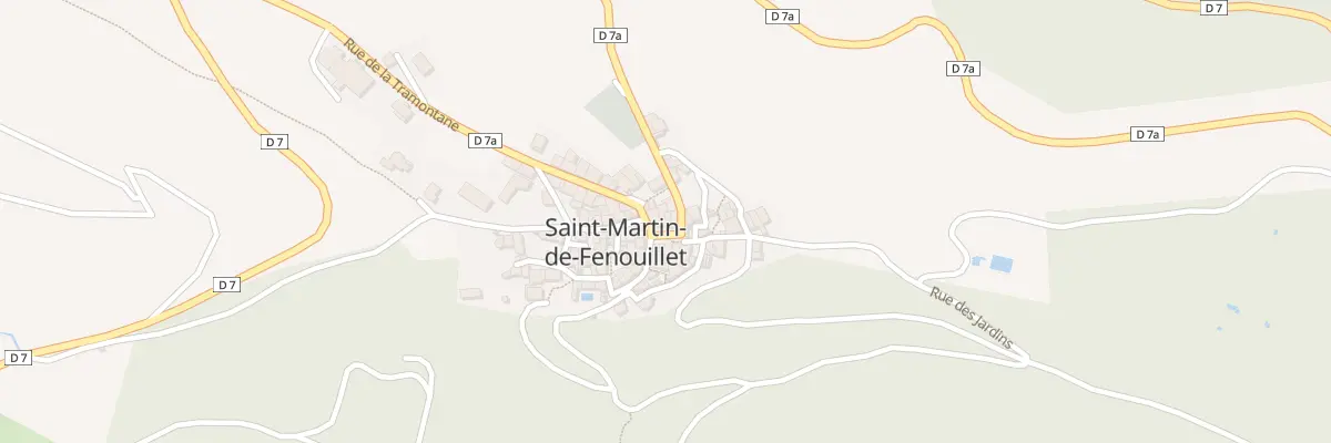 Plan du 8 Le Village à Saint-Martin-de-Fenouillet