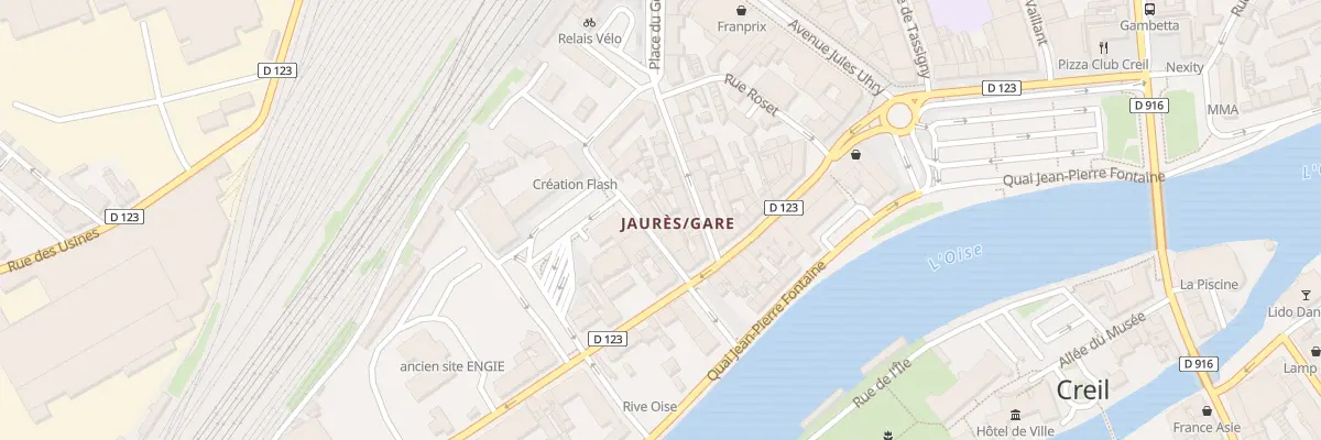 Plan du 6 Rue Despinas à Creil