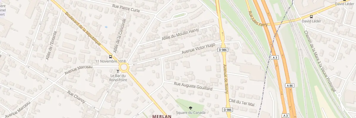 Plan du 24 Av Victor Hugo à Noisy-le-Sec