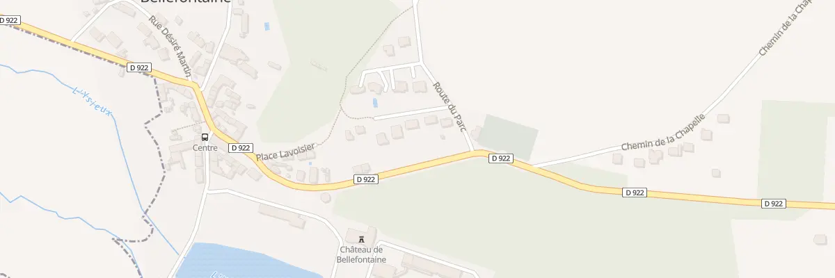 Plan du 5 Le Clos de Saint Remy à Bellefontaine