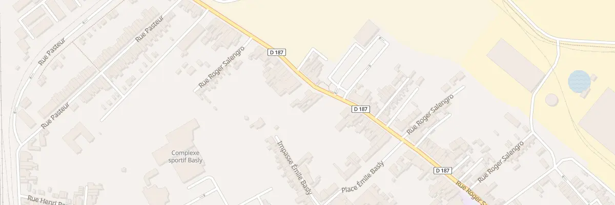 Plan du 102 Rue Roger Salengro à Isbergues