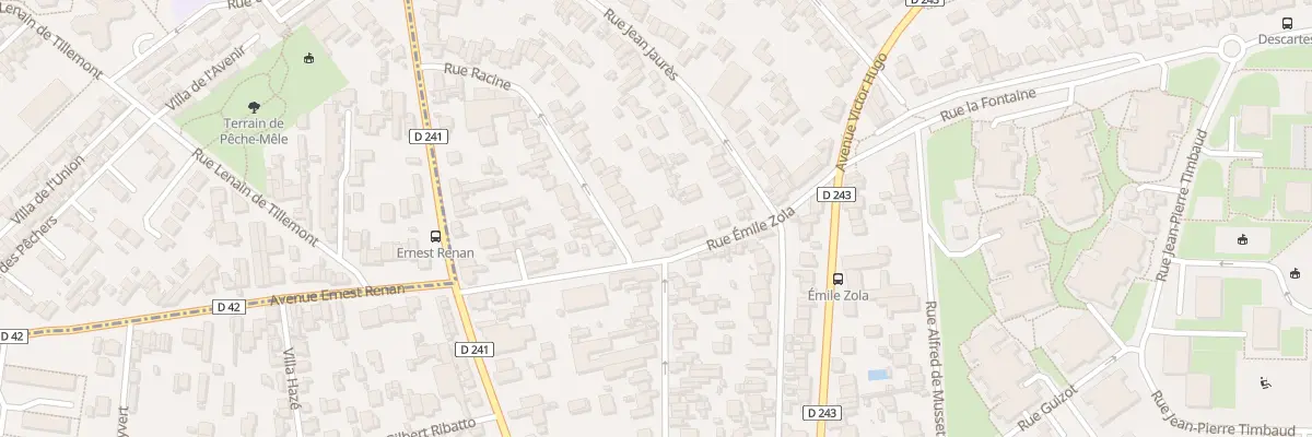 Plan du 8 Rue Racine à Fontenay-sous-Bois