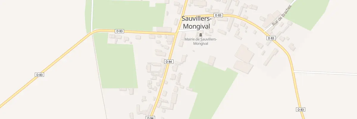 Plan du 3 Rue Raoul Barbier à Sauvillers-Mongival
