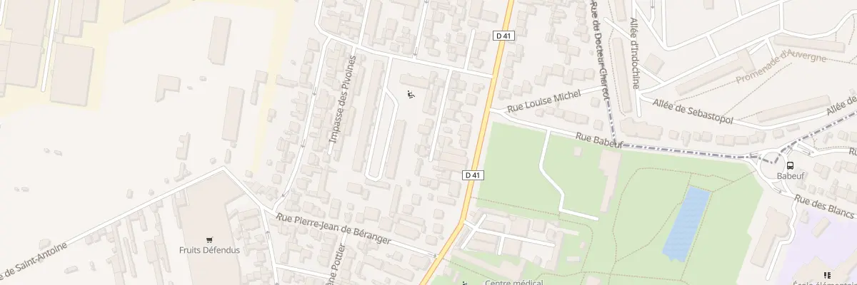 Plan du 10 Vla Raymond Lefèbvre à Montreuil