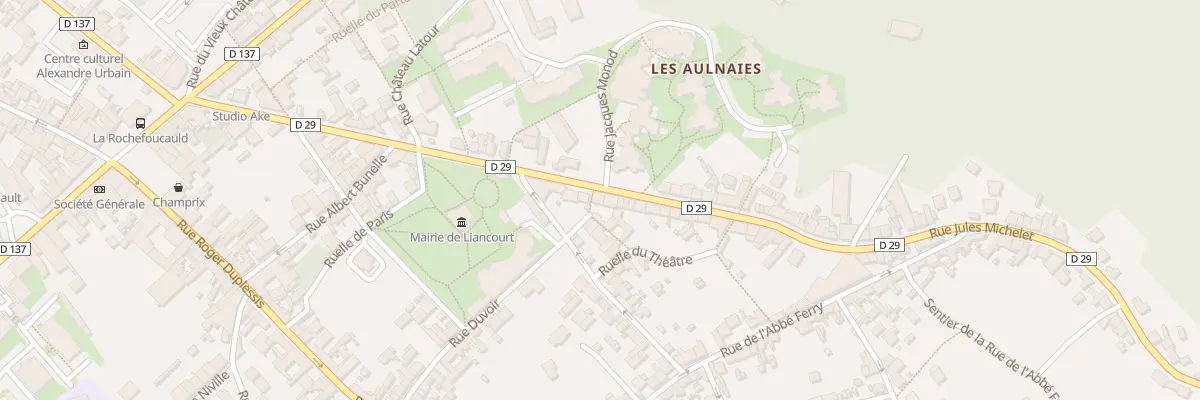 Plan du 326 Rue Jules Michelet à Liancourt