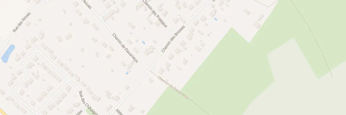 Plan du 434 Che des Brosses à Ouzouer-sur-Loire