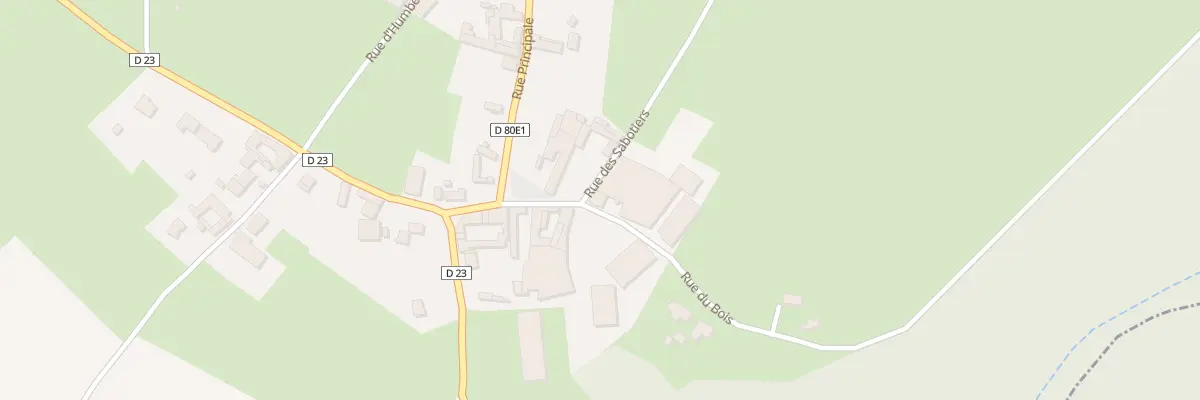 Plan du 5 Rue du Bois à Warluzel