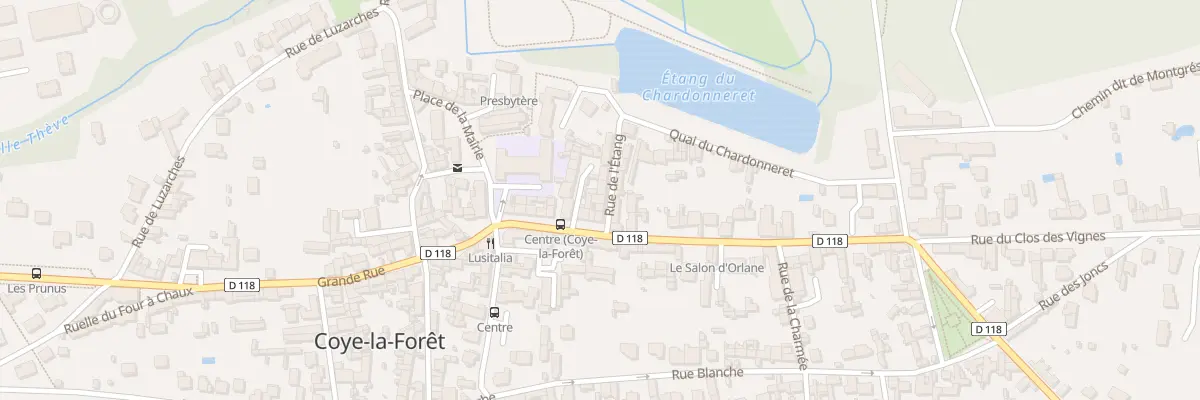 Plan du 3 Rue de l’Etang à Coye-la-Forêt