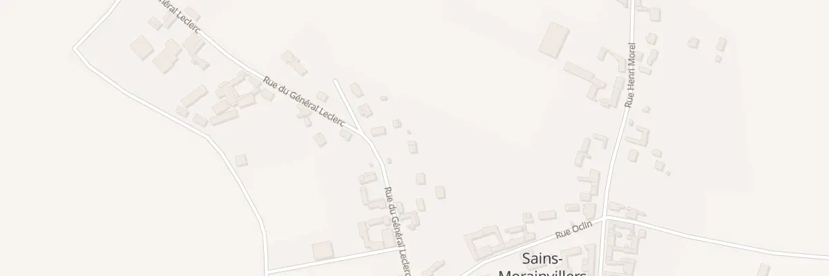 Plan du 18 Rue du General Leclerc au Mesnil-sur-Bulles