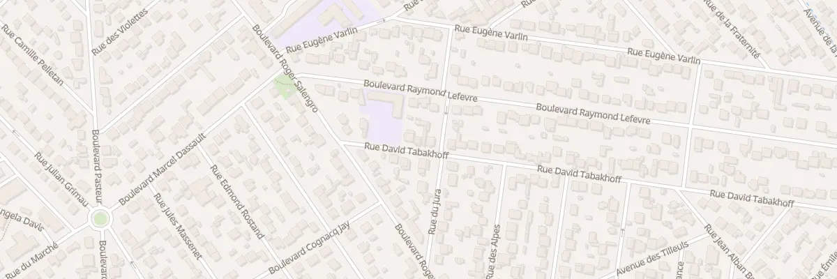 Plan du 13 Rue David Tabakoff à Goussainville
