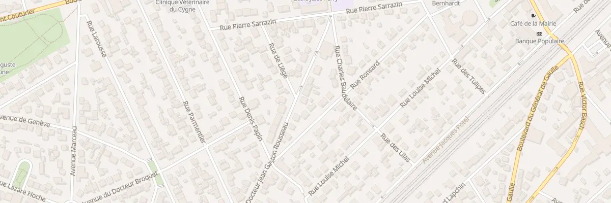 Plan du 48 Rue Jean Gaston Rousseau à Goussainville