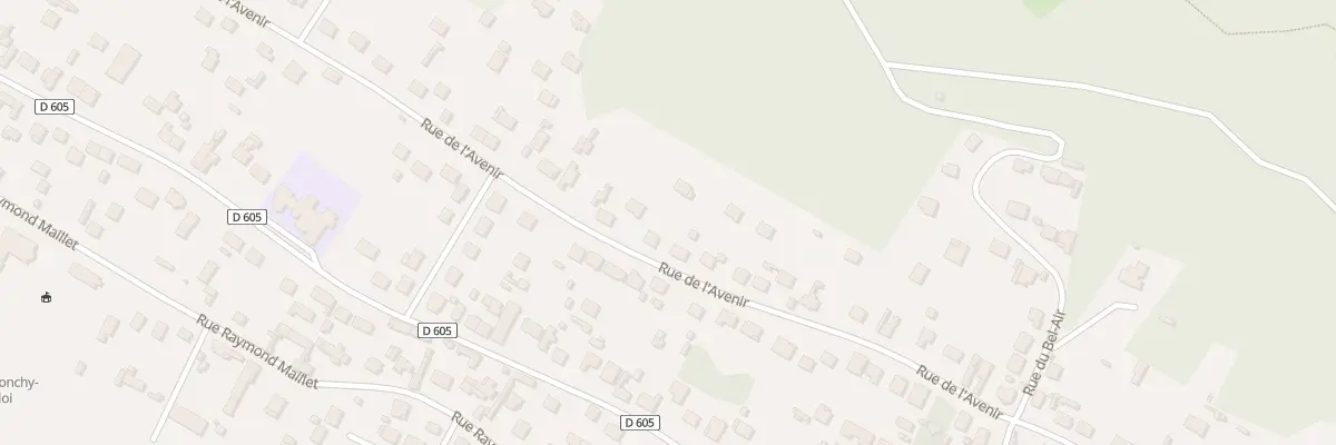 Plan du 83 Rue de l’Avenir à Monchy-Saint-Éloi