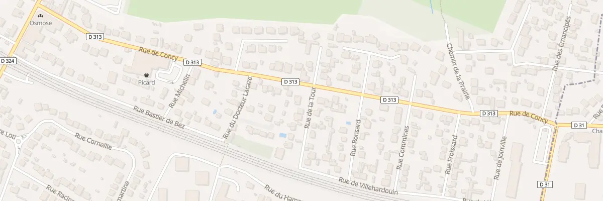 Plan du 50 Rue de Concy à Montgeron