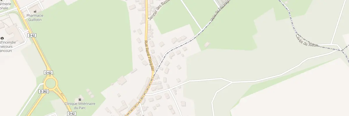 Plan du 8 Voir de Fecamp à Mogneville