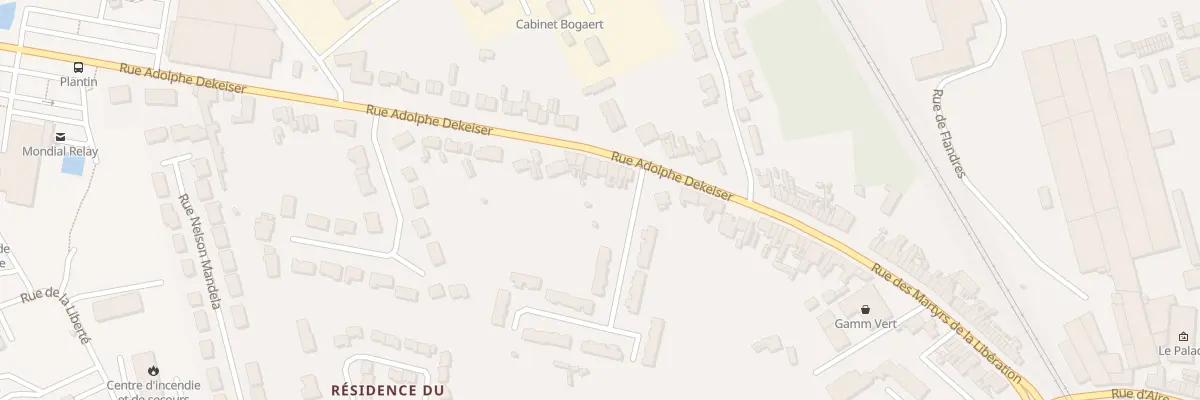 Plan du 80B Rue Adolphe Dekeiser à Lillers