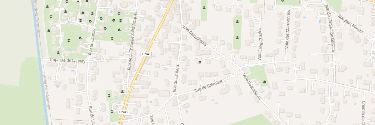 Plan du 19 Rue Lantara à Milly-la-Forêt