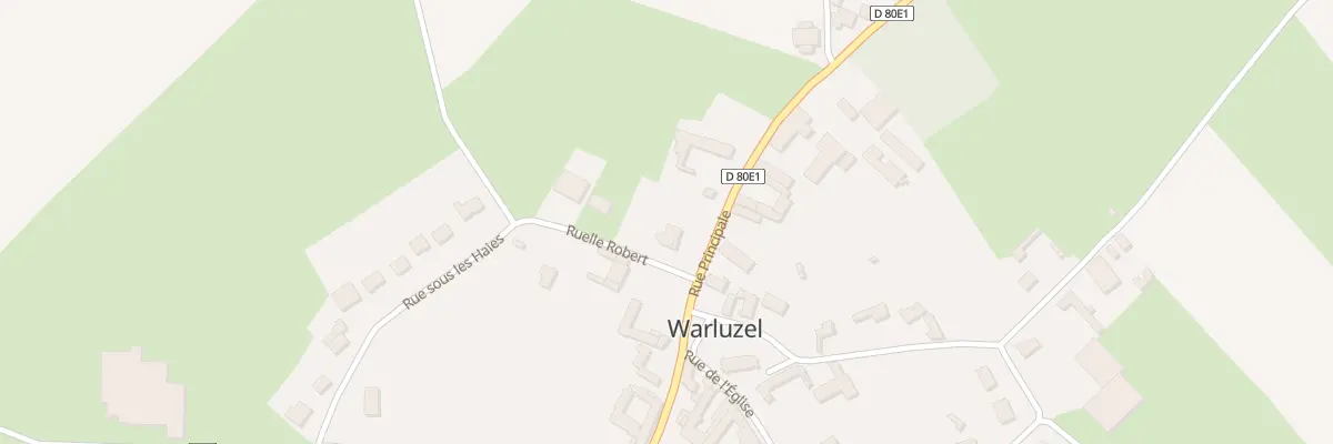 Plan du 41 Rue Principale à Warluzel