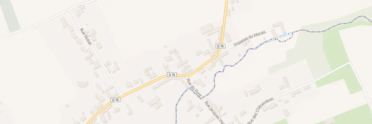 Plan du 11 Rue de la Republique à Berteaucourt-lès-Thennes