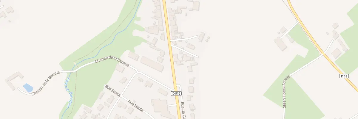 Plan du 27 Rue de Cassel à Wormhout