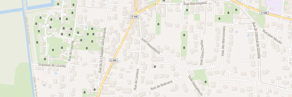 Plan du 2 Voie Destailleurs à Milly-la-Forêt