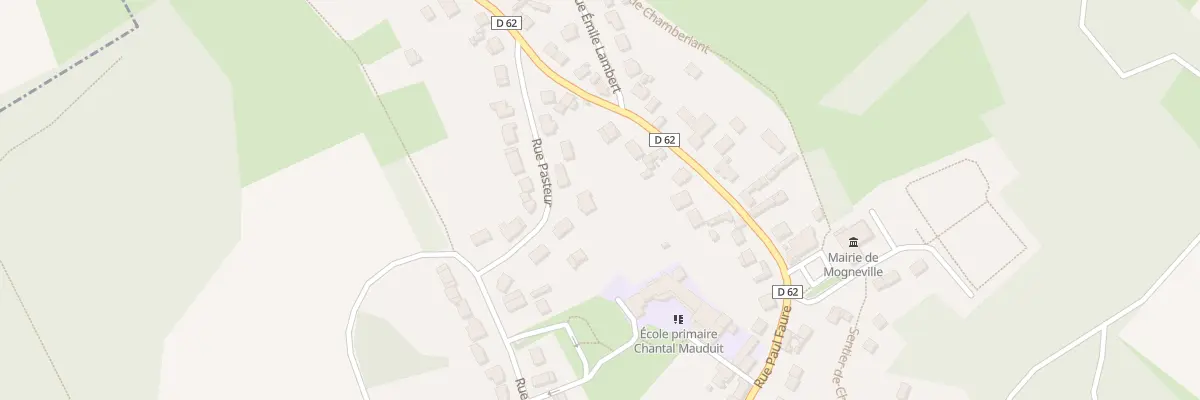 Plan du 38 Rue Pasteur à Mogneville