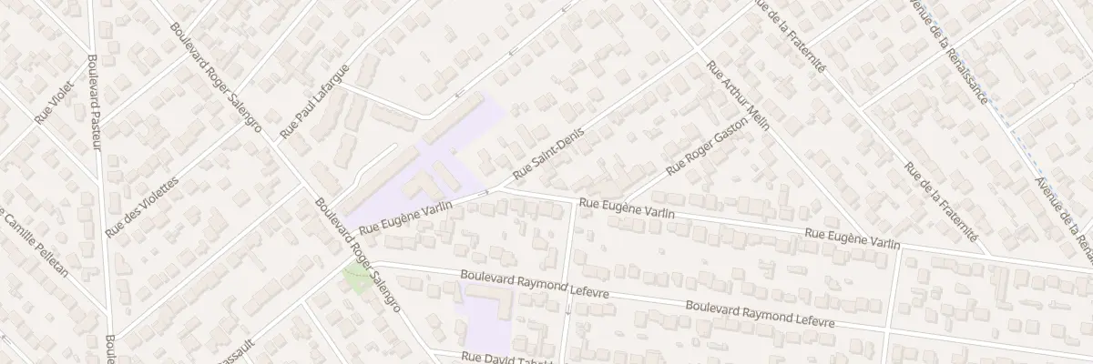 Plan du 7 Rue Eugène Varlin à Goussainville