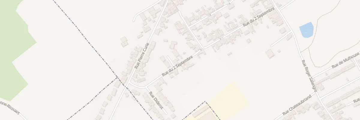 Plan du 72 Rue du 2 Septembre à Auchel